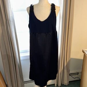 Simply Vera Vera Wang Navy Sleeveless Dress w sequins straps